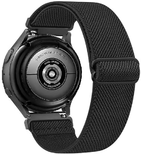 Elastisk Nylon Ersättningsband för Garmin Venu 4 45mm/3/2,Vivoactive 4, 22mm Sport Ersättningsrem Armband Klockarmband för Garmin Forerunner 570 47mm/970/255/265 Music