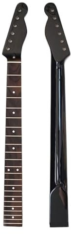 BAMFY Kanadischer Maple Neck Original E-Gitarrenhals Gitarrist Ersetzt Guitar Neck 22 Bünde Universal Gitarrenhals Unbearbeitet Ukulele Hals