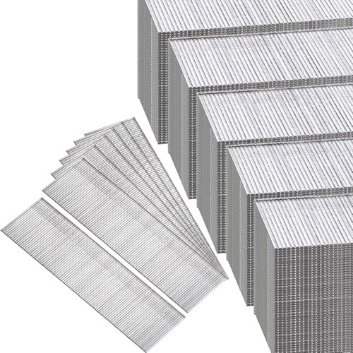 Blulu 10000 Counts 18 Gauge Brad Nails 1-1/2-Inch 18GA Galvanized Small Finishing Brad Nails for Pneumatic Electric Gun