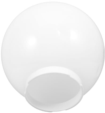 Cabilock Pantalla Esférica De Acrílico Para Lámpara De Repuesto Para Lámpara Exterior