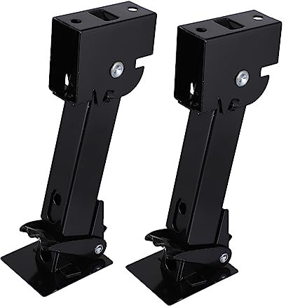 TINEASUR 2pezzi Martinetti Stabilizzatori Per Rimorchio Rv Supporto Robusto Strumento Essenziale Per Riparazioni Auto Facile Da Usare e Trasportare