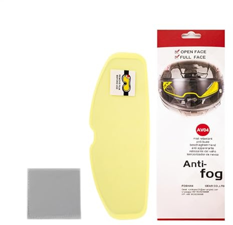 Pellicola anti appannamento per casco da moto, pellicola adesiva adesiva per casco | Visiera per casco ad alta definizione anti-appannamento, inserto impermeabile anti-nebbia, inserto trasparente per