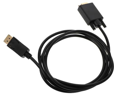 KICHOUSE 1.8m Convertidor Displayport para y Proyectores Soporta Resolución para o Cable De Alta Definición