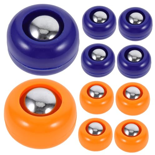 BESPORTBLE 20piezas Mesa Mini Bolas De Curling Tejo De Golf Juego De Discos De Tejo Divertido