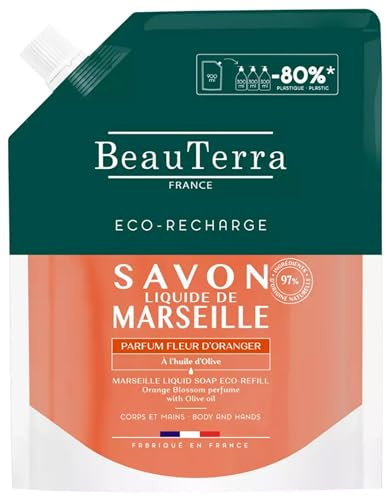 NOVA ENGEL Marseille Jabón Flor De Naranjo Recarga 900 Ml