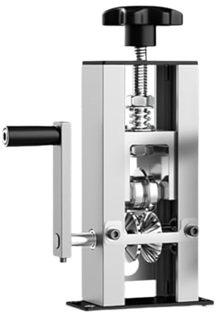 Dickly Máquina Pelacables Extractor de Cobre Pelador de Alambre Y Herramienta de Desforre Manual Diseño Compacto para Cables de 1 a 25mm Adecuado para, Plata