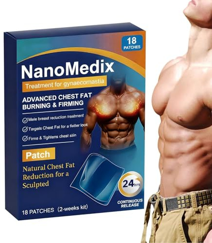 Bröstplåster Specifikt För Män 18 Stycken Brösttightande Klistermärken | Kroppsformande Body Patch För Män Bröstminskning Vård Efter Träning Hemma och under Resor