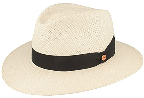 Mayser ORIGINAL Panama Hut Strohhut aus Ecuador – Sommerhut Handgeflochten UV-Schutz 60 bwz. 80 – Hut Wasserabweisend Bruchschutz