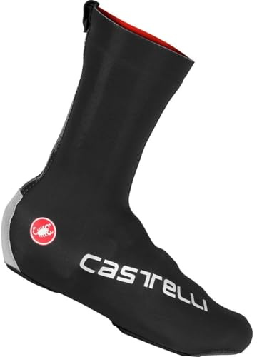 castelli Flood Pro Shoecover, Black, XX-Large
