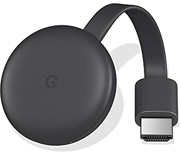 Chromecast con Google TV - Entretenimiento en Streaming, en tu TV y con Búsqueda por Voz - Disfruta de Películas, Series y Netflix en 1080p con HDR - Fácil de Instalar