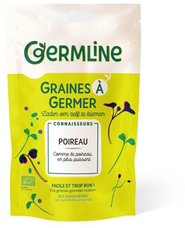 Germ'line - Graines À Germer Bio Poireau 50G - Lot De 3