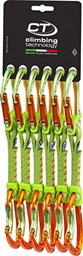 Climbing Technology Nimble Fixbar Set NY Unisex – Erwachsene, Grün/Orange, 12 cm