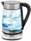 TZS First Austria Glaswasserkocher 1,7 L, mit Kalkfilter, 2200 Watt, Innenbeleuchtung, kabellos, Trockenkochschutz, 360° Grad Anschluss-Sockel