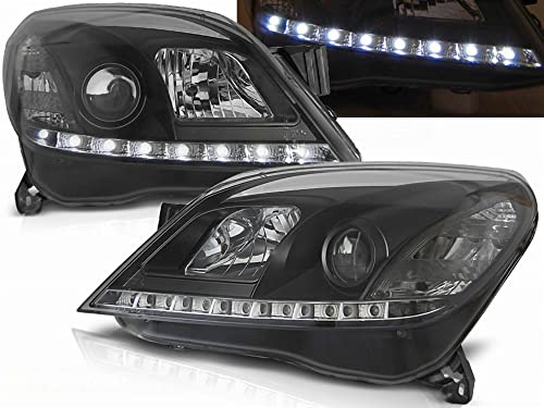 Tuning-Tec Led Scheinwerfer Set in schwarz für Opel Astra H 03.2004-09