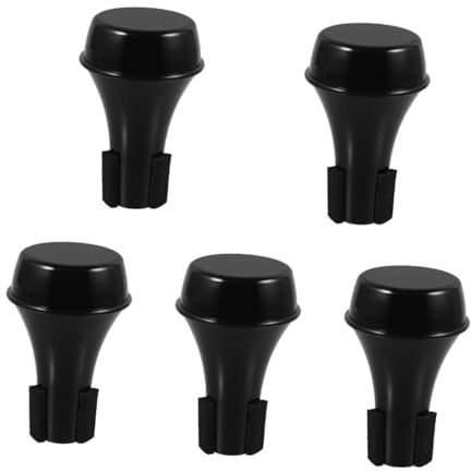 Toyvian 5stücke Trompeten Dämpfer Für Üben Leichter Und Effektiver Mute Für Trompete Und Posaune Für Anfänger Und Jazzmusiker Geräuschreduzierung Für Zuhause