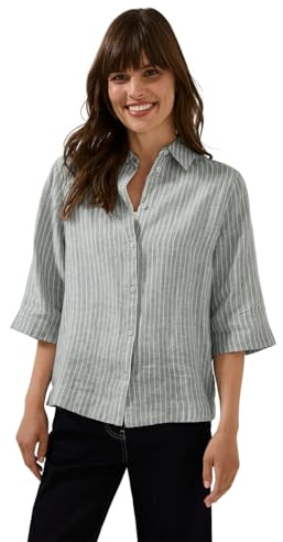Cecil B345374 Camicia da Donna, Chambray Balmy Khaki