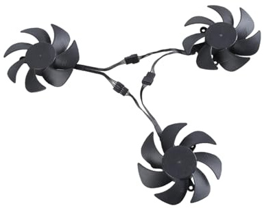 FackLOxc Ventilador de refrigeración GPU de 105 mm de repuesto para tarjeta gráfica 3060 8G 12G, radiador, eficiente