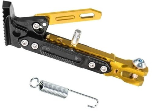 Accesorios Para Motocicletas Caballete Lateral Ajustable Soporte De Apoyo Soporte De Estacionamiento Soporte De Apoyo De Pie Soporte Lateral(TYPE F)