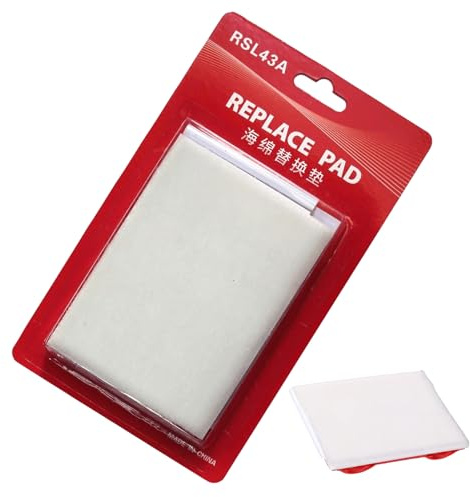 Pennello per bordi, vassoio e strumento per pittura ad angolo, include 2 tamponi extra, 9,94 x 3,54 cm, per pareti e soffitti, accessorio efficiente per interni, finitura decorativa fai da te