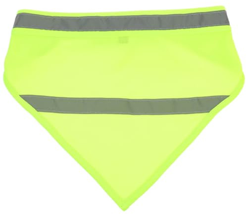 Mikikit Hundebandana Reflektierendes aus Polyester Modisches Dreieckshalstuch mit Atmungsaktiv und Leicht zu Reinigen für Outdoor Einsatz