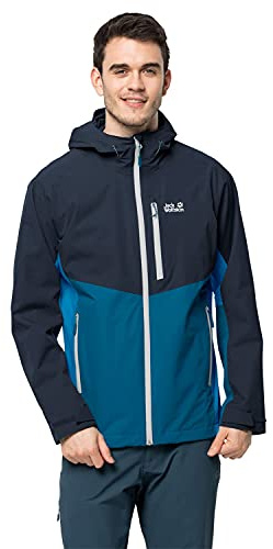 Jack Wolfskin Herren Eagle Peak Jacket M Shell-Jacke, Nacht Blau, M