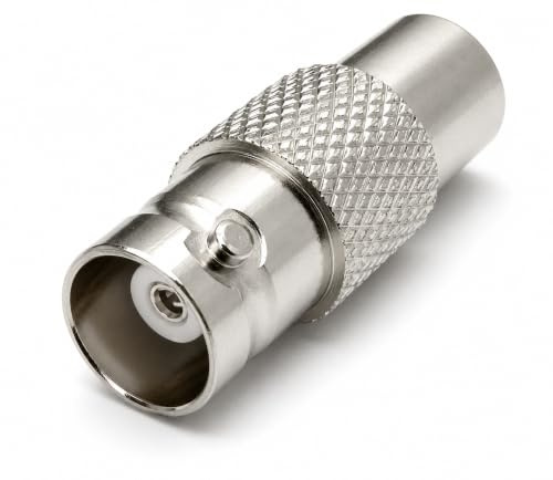 DRUT Câble adaptateur vidéo BNC femelle vers RCA phono femelle pour caméra de vidéosurveillance