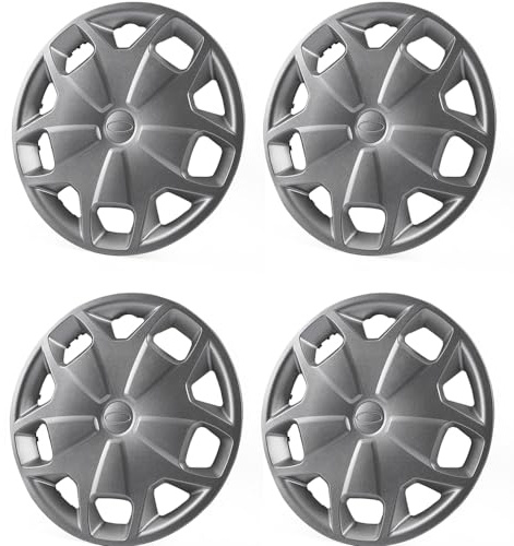 ROBUST 4 Pcs Wheel Trim Hub Cap Cover 15 inch for Transit Mk8 2014 Onwards Transit Custom 2012 Onwards 2040065 BK211130DC