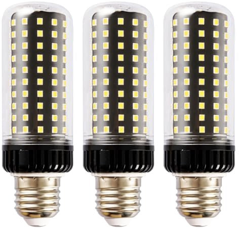 Tupolife E27 LED Kaltweiss 15W 1900LM Extra Hell LED Lampe E27 Ersetzt 150W-200W Glühlampen, Maiskolben LED E27 Glühbirne, Energiesparlampe Leuchtmittel E27, Nicht Dimmbar AC85-265V, 3 Stück