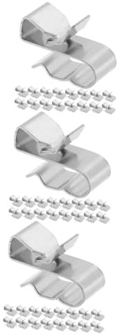 ULTECHNOVO 75 Stk Solarkabelklemme -Modulkabelclip Kabelklemmen für Solarmodule Solarmodulkabelklemme das Kabel Kabelclips Kabelmanagement für -Module Kabelbaumklemmen Rostfreier Stahl