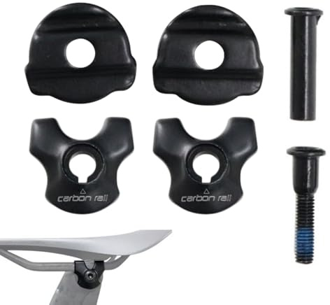 Abrazadera de tija de sillín para rieles de sillín, abrazadera de tija de sillín para adaptador de rieles de sillín de carbono, clip ovalado/ de 7 x 9 mm, 7 x 7 mm, tubo de asiento portátil,
