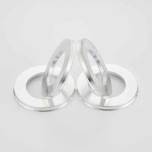 TANGSIYANG Zentrierringe 4 stücke Auto Aluminium Legierung Rad Hub Centric Ringe Center Bohrung 60,1-56.1/66,6-57.1/66,1-64.1/67,1-57.1/73,1-57.1/73,1-60,1 Radnaben Zentrierringe(72.6-71.1mm)