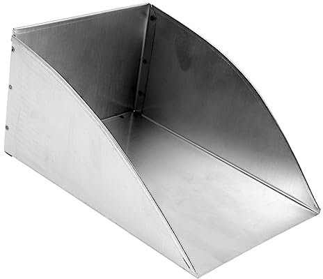 Anneome Roasted Goose Shovel Stainless Steel Scoop for Home Multi-Function Food Scoop Kitchen Food Shovel Convenient Cleaning Tool for Kitchen Stainless Steel