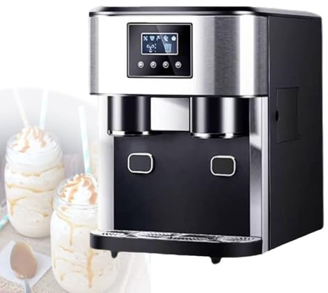 Macchina Per Il Ghiaccio Da Banco - Macchina Elettrica 3 In 1 Per Casa, Bar, Cubetti Di Ghiaccio Da 16 Kg, Ghiaccio Tritato, Acqua Ghiacciata, 16 Cubetti Di Ghiaccio Pronti In 8 Minuti