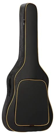 WENYOG Gitarrentasche Akustikgitarrentasche, wasserdicht, Dickes Oxford-Stoffetui for Klassische Gitarre, dick, 0,19 Zoll gepolsterte E-Gitarrentasche