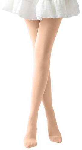Nucelit Mallas de ballet para mujer, leggings con pies para uniforme escolar de danza, para niñas y mujeres, g, M