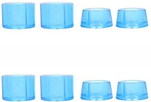 ANCLLO 8 Stück Longboard Skateboard Truck Buchsen Set, 92A Skateboard Top und Bottom Bushings für Truck Longboard Cruiser