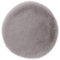 Gözze - Gözze Cuscino per Sedia in Finta Pelliccia, Cuscino per Sedersi, Pelliccia Sintetica, 100% Poliestere, Ø 38 cm - Argento