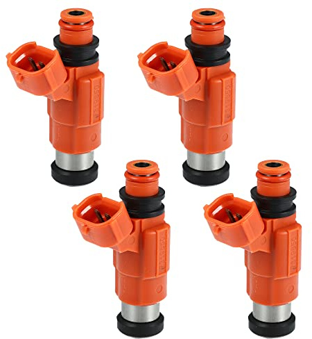 X AUTOHAUX 4uds CDH210 Combustible Inyector Reemplazo para Automotriz Auto Naranja