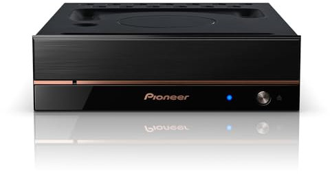 Pioneer Internal Blu-ray Drive BDR-S13E-X (New!) Premium Model. Internal BD/DVD/CD Writer with an audio CD playback quality checking function & All-black housing with vibration and noise reduction