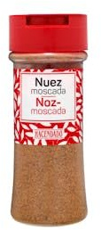Nuez moscada molida Hacendado Bote 58 g Pack 2