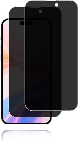 2 Stück für Panzerglas für iPhone 14/13/13 Pro Sichtschutzfolie Schutzfolie, Touchgenauigkeit, Selbstheilende Displayfolie iPhone 14 Anti-Spy Schutzglas, Anti-Fingerabdruck, Blasenfrei 9H Panzerfolie