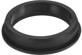 Unifizz 1Pcs Rubber Grommet 70mm Drill Hole, 59mm ID Hole Top Hat Grommet Black Silicone Hole Plug Gasket for Automotive, Machinery and Wiring Applications
