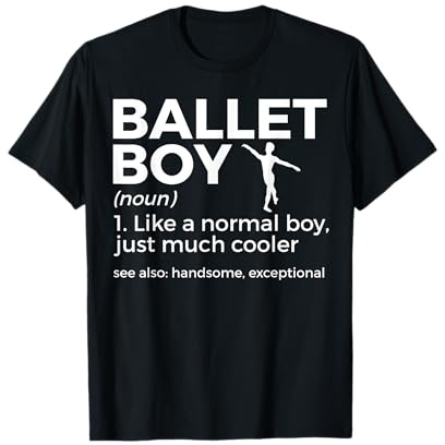 Funny Ballet Boy Definition Dance T-Shirt