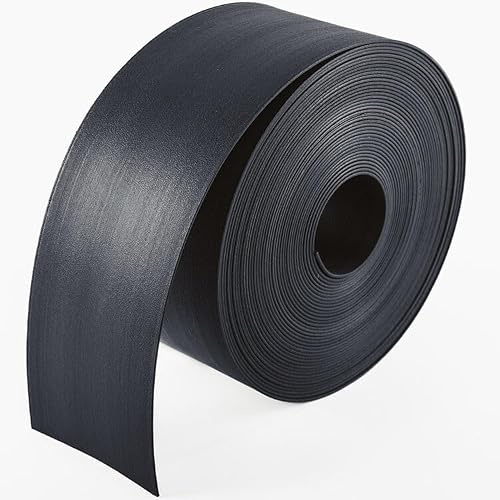 Rori Bordure de pelouse Noire en Rouleau de 15 m - 25 cm Hauteur - Bordure de pelouse Flexible en Plastique