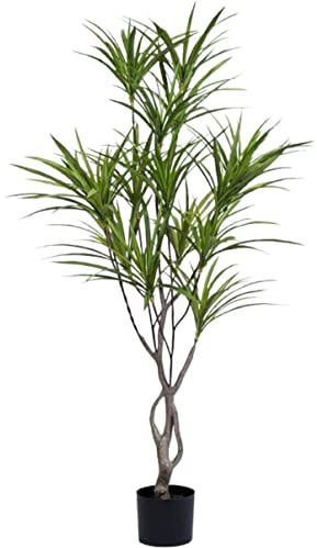 Aartificial Plants Indoor Large Artificial Trees In Pots, Branch Leaves Real Touch Fake Tree For Indoor Outdoor Home Garden Bonsai Decoration Floor Plant (Size : 165cm)