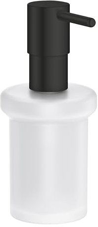 GROHE Start, Ersatz Seifenspender für das Bad (160ml Füllmenge, ohne Halter, für die Haltersets 41195 und 41098), schwarz, 411882430