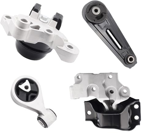 SHICHU Engine Motor Mount Compatible with Nissan 2008-2013 Rogue 2014-2015 Rogue Select AWD 2.5L Replacement for A7370 A7392 A4351 A4352 Set of 4