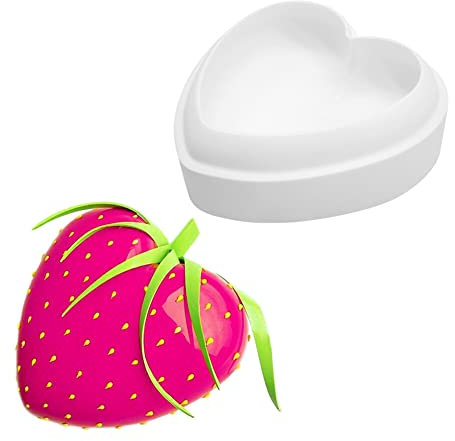 Stampi Per Cioccolato A Forma Di Cuore, Asudaro Stampo Per Torta In Silicone A Forma Di Cuore Con Diamante Di Cioccolato Stampo Morbido E Liscio San Valentino Caramelle Nuziali
