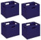 12 Compartment Wine Bottle Plastic Stacking Crate - Pack of 4