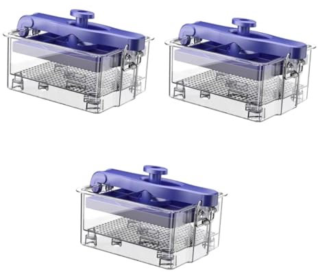 Garneck 3 Sätze Joghurt-Separator Joghurtbereiter Tofu-Hersteller Joghurtsieb Nussmilchsieb joghurtbecher Saftfilter griechischer Joghurt -Mesh-Sieb griechisches Joghurt-Sieb Plastik